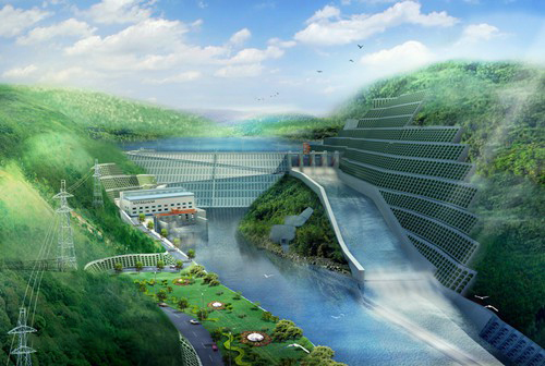 金湾老挝南塔河1号水电站项目